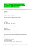 CNIM Practice Test 4 Final Exam Questions with Guaranteed Pass Solutions 2026 Updated&period;