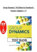 Group Dynamics 7th Edition - Test Bank by Donelson R&period; Forsyth