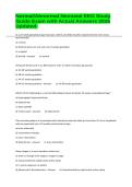 Normal&sol;Abnormal Neonatal EEG Study Guide Exam with Actual Answers 2026 Updated&period;