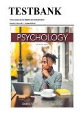 Psychology 13th Edition Test Bank Myers DeWall &vert;All Chapters&vert; Instant Download