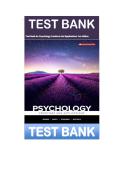 Psychology Frontiers And Applications 7th Edition Test Bank Passer Smith Atkinson Mitchell &vert;All Chapters&vert; Instant Download