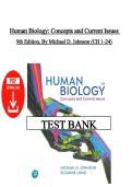 Test Bank &ndash; Human Biology&colon; Concepts and Current Issues&comma; 9th Edition &vert; Michael D&period; Johnson &vert; ISBN&colon;9780134834085 &vert; Chapters 1&ndash;24 &vert; Latest Edition