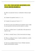 D771 WGU TEST REVIEW QUESTIONS 2026 FULLY SOLVED GRADED A