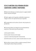 ECN 211 MIDTERM 2026 PREMIUM REVIEW QUESTIONS CORRECT RESPONSES