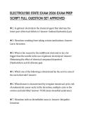 ELECTROLYSIS STATE EXAM 2026 EXAM PREP SCRIPT FULL QUESTION SET APPROVED