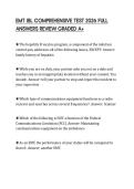 EMT JBL COMPREHENSIVE TEST 2026 FULL ANSWERS REVIEW GRADED A&plus;