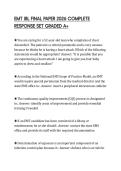 EMT JBL FINAL PAPER 2026 COMPLETE RESPONSE SET GRADED A&plus;