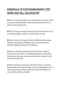 ESSENTIALS OF POLYSOMNOGRAPHY TEST PAPER 2026 FULL SOLUTION SET