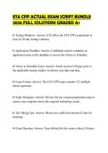ETA CPP ACTUAL EXAM SCRIPT BUNDLE 2026 FULL SOLUTIONS GRADED A&plus;