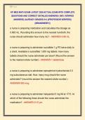 ATI MED MATH EXAM LATEST 2026 ACTUAL EXAM WITH COMPLETE  QUESTIONS AND CORRECT DETAILED ANSWERS &lpar;100&percnt; VERIFIED  ANSWERS&rpar; &vert;ALREADY GRADED A&plus;&vert; &vert;&vert;PROFESSOR VERIFIED&vert;&vert;  &vert;&vert;BRANDNEW&excl;&excl;&excl;&vert;&vert;