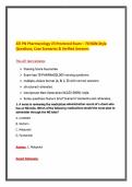 ATI PN Pharmacology V3 Proctored Exam &ndash; 70 NGN‑Style Questions&comma; Case Scenarios & Verified Answer&period;pdf