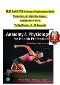 Anatomy & Physiology for Health Professions &lpar;4th Edition&rpar; Test Bank