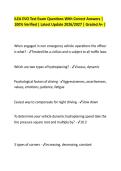 ILEA EVO Test Exam Questions With Correct Answers &vert; 100&percnt; Verified &vert; Latest Update 2026&sol;2027 &vert; Graded A&plus; &vert;