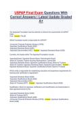 USPAP Final Exam Questions With Correct Answers &vert; Latest Update 2026&vert; Graded A&plus;