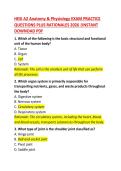  HESI A2 Anatomy&colon; Practice Questions and Study Guide