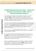 Certified Pennsylvania Evaluator Exam &lpar;CPE&rpar;  Questions and Answers &lpar;100&percnt; Correct  Answers&rpar; Already Graded A&plus;
