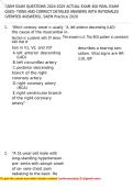 SAEM EXAM QUESTIONS 2024-2025 ACTUAL EXAM 400 REAL EXAM QUES TIONS AND CORRECT DETAILED ANSWERS WITH RATIONALES &lpar;VERIFIED  ANSWERS&rpar; &comma; SAEM Practice 2020 