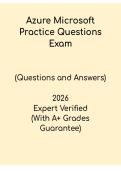 Microsoft Azure Practice Questions PDF &vert; Certification Exam Prep