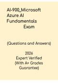 AI-900 Microsoft Azure practice exam