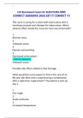 CJE Benchmark Exam &num;1 QUESTIONS AND CORRECT ANSWERS 2026 GET IT CORRECT &excl;&excl;&excl;