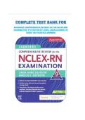 Test Bank for Saunders Comprehensive Review for the NCLEX-RN&reg; Examination&comma; 9th Edition by Linda Anne Silvestri and Angela Silvestri &ndash; Complete Questions and Answers &lpar;Pass Guaranteed&rpar; &vert;&vert; Updated 2025