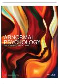TEST BANK FOR Abnormal Psychology&comma; 6th Canadian Edition by Gordon L&period; Flett&comma; Nancy L&period; Kocovski &vert; Latest 2026