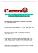 WATER DISTRIBUTION MATH QUESTIONS WITH CORRECT ANSWERS 2026