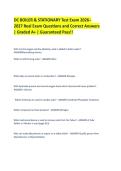 DC BOILER & STATIONARY Test Exam 2026&ndash; 2027 Real Exam Questions and Correct Answers &vert; Graded A&plus; &vert; Guaranteed Pass&excl;&excl;