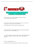 WATCHGUARD QUESTIONS WITH CORRECT ANSWERS 2026&period;
