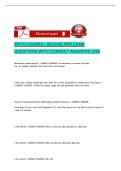 WATCHGUARD - SECURE WIFI EXAM QUESTIONS WITH CORRECT ANSWERS 2026