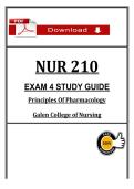 NUR 210 Exam 4 &vert; Principles of Pharmacology &vert; &lpar;2026&rpar; Study Guide PDF &vert; Galen Nursing