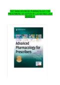 TEST BANK ADVANCED PHARMACOLOGY FOR PRESCRIBERS 1ST EDITION BY LUO KAYINGO 2026 GRADED A&plus;