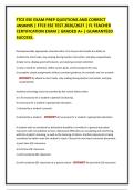 FTCE ESE EXAM PREP QUESTIONS AND CORRECT ANSWERS &vert; FTCE ESE TEST 2026&sol;2027 &vert; FL TEACHER CERTIFICATION EXAM &vert; GRADED A&plus; &vert; GUARANTEED SUCCESS&period;