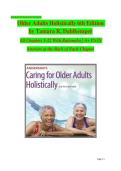 Latest Update 2026 &vert; Graded A&plus; Exam Prep &mdash; Anderson's Caring for Older Adults Holistically 6th Edition Test Bank &mdash; Tamara R&period; Dahlkemper &lpar;Author&rpar;