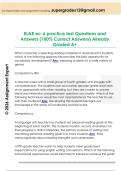 ELAR ec-6 practice test Questions and  Answers &lpar;100&percnt; Correct Answers&rpar; Already  Graded A&plus; 