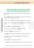 Emd test Questions and Answers &lpar;100&percnt;  Correct Answers&rpar; Already Graded A&plus;