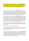LBO MODELING EXAM FROM WALL STREET PREP EXAM QUESTIONS WITH 100&percnt; CORRECT ANSWERS &vert; LATEST 2026&sol;2027 UPDATE &vert; GUARANTEED PASS&period;