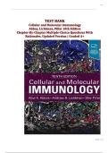 Cellular and Molecular Immunology Test Bank&colon; 10th Edition Abbas&comma; Lichtman&comma; Pillai &ndash; MCQ with Rationales