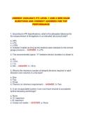  &lpar;NEWEST 2026-2027&rpar; PTI LEVEL 1 AND 2 NEW EXAM QUESTIONS AND CORRECT ANSWERS FOR TOP PERFORMANCE
