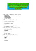 ATI TEAS 7 SCIENCE PRACTICE TEST QUESTIONS WITH ANSWERS NEW UPDATE A RATED REAL EXAM 2026-2027