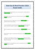 Nate Gas & Heat Practice 2026 Exam Guide
