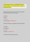 ATI TEAS Nursing Entrance Exam &vert; 330 QUESTIONS WITH 100 &percnt; CORRECT ANSWERS &vert; LATEST UPDATED 2026-2027 &vert; GRADED A&plus; &vert; GUARANTEED SUCCESS&period;