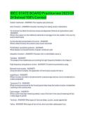 IBEC State Board Practice Test Questions and Verified elaborated Answers 2