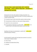 NUR 635 FINAL EXAM QUESTIONS WITH VERIFIED SOLUTIONS &vert; LATEST UPDATE 2026&sol;2027 &vert; GRADED A&plus; &vert; GUARANTEED SUCCESS&period;