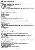 Galen NUR 242 Exam 1 Med-Surg Tested &lpar;Latest 2025 2026&rpar; Questions with Revised Answers