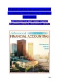 TEST BANK For Advanced Financial Accounting 13th Edition By Theodore Christensen&vert; Verified Chapter's 1 - 20 &vert; Complete