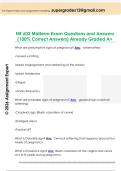 NR 602 Midterm Exam Questions and Answers  &lpar;100&percnt; Correct Answers&rpar; Already Graded A&plus;