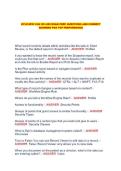 KYLE EPIC CLN 251&sol;252 EXAM PREP QUESTIONS AND CORRECT ANSWERS FOR TOP PERFORMANCE&period;&period;&period;