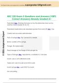 NSC 232 Exam 3 Questions and Answers &lpar;100&percnt;  Correct Answers&rpar; Already Graded A&plus;