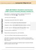 NURS 682 Midterm Questions and Answers  &lpar;100&percnt; Correct Answers&rpar; Already Graded A&plus;
